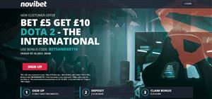 Dota 2 The International Novibet